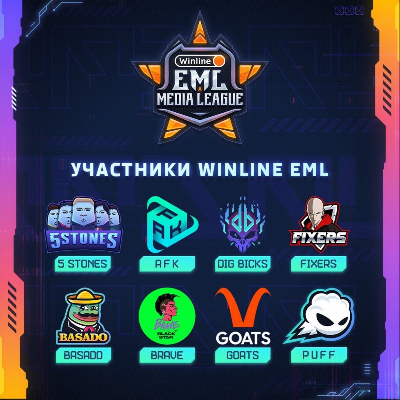 команды Winline EML 2022